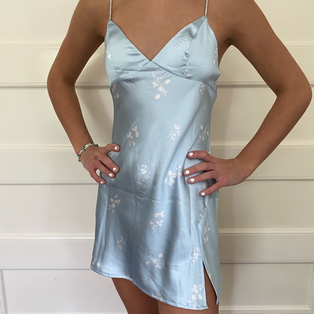 White Floral Princess Polly Dress